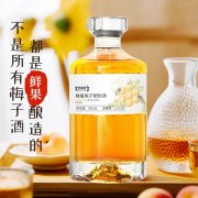 蜂蜜梅子配制酒OEM/odm贴牌代工生产厂家 果酒生产厂家 