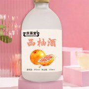 西柚酒代加工贴牌定制OEM/odm 商用瓶装养生配制酒生产批