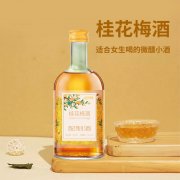 桂花梅酒 OEM/odm贴牌代工生产厂家 果酒生产厂家 果酒