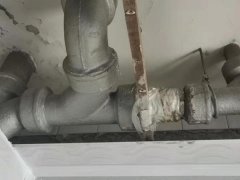 太原庙前街维修水龙头阀门断裂漏水更换下水管