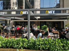 伟而特红外供暖真正为户外餐吧解决寒冷问题