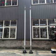 古树7米钛合金接闪器 21米森林防火玻纤维接闪杆塔
